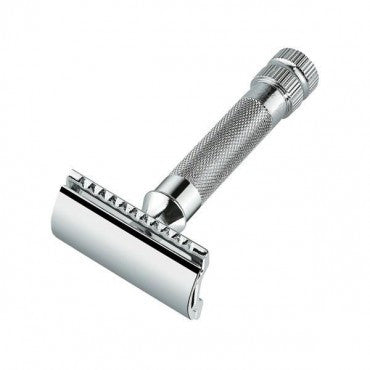 Modeled after vintage Gillette razors