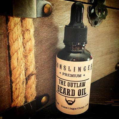 Gunslinger's popular Outlaw Beard Oil