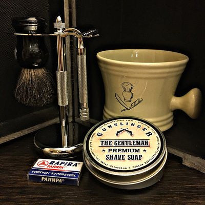 Choose Your Razor! Full Kit - Gunslinger Soap For Men